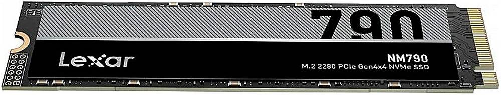 Lexar NM790 SSD, M.2 2280 PCIe Gen4x4 NVMe Internal SSD Black