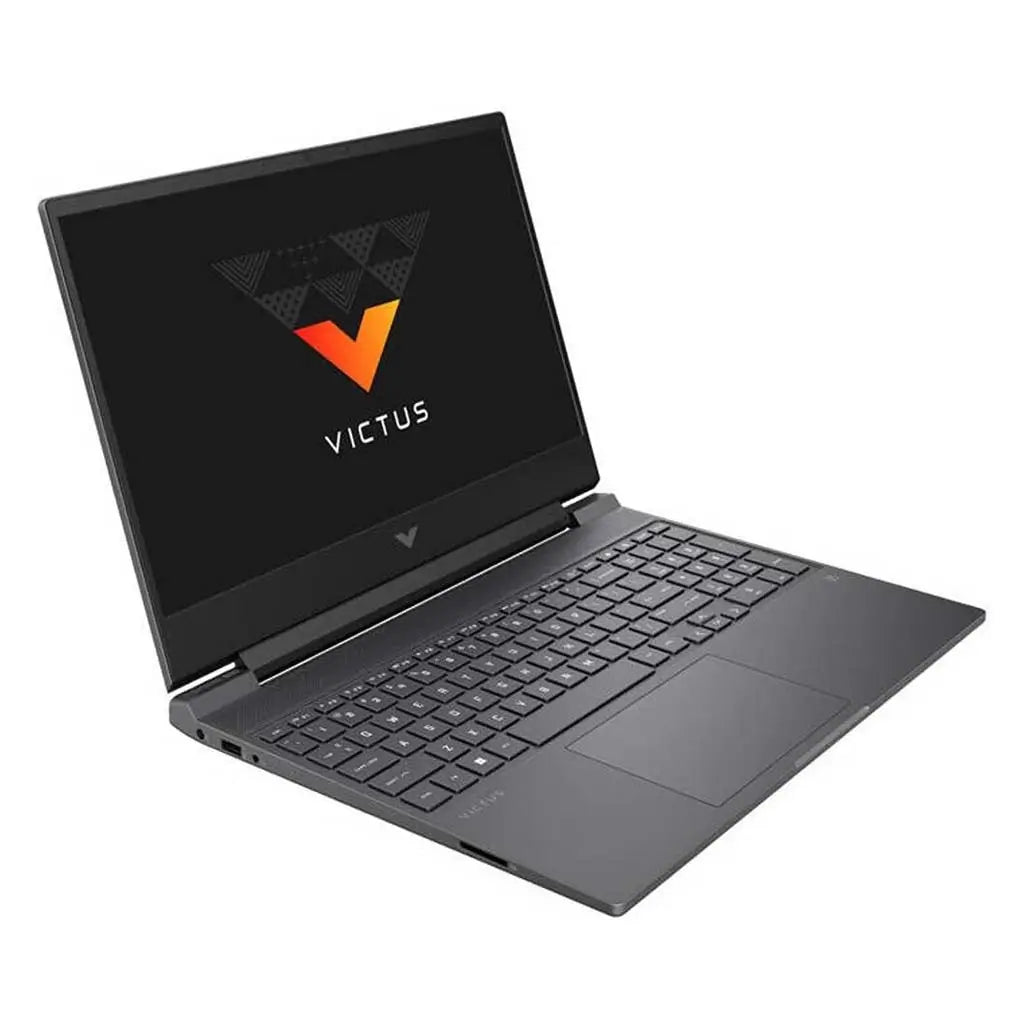 HP Victus 15 FA2701 Gaming Laptop with RTX 4050, i5 13420H, 144Hz Display – Front View | Mica Silver | UAE