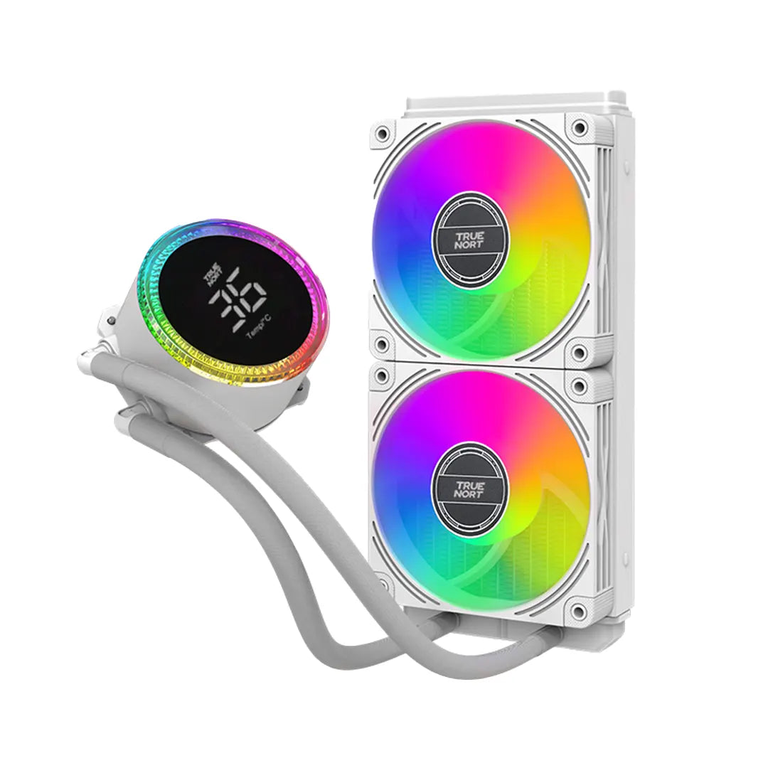 Truenort 240mm Liquid Cooler with 5V ARGB fan strong water cooler for gaming computer case cooler