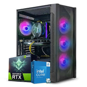 3050 Gaming PC, Intel core i5-12400F, NVIDIA GeForce RTX 3050 8GB Graphics Card, 16GB RAM, 1TB NVMe SSD, Windows 11 Pro, RGB Black Gaming Case