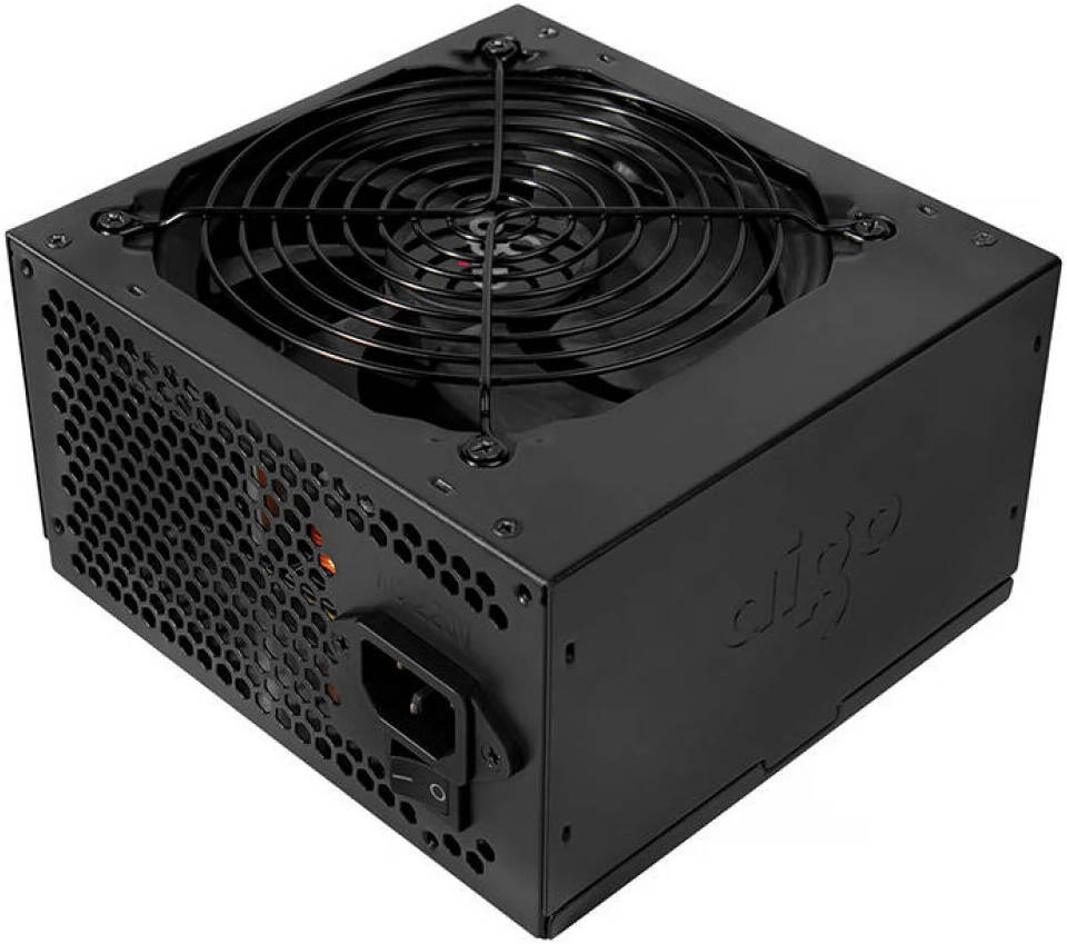 Aigo GP750 ATX 750W Desktop PC Power Supply, 80PLUS BRONZE Certified, Active PFC, E-sports 850W Max Power, 120 mm Fan, 160V-264V, Works with AMD & Intel Platforms, Black | GP750