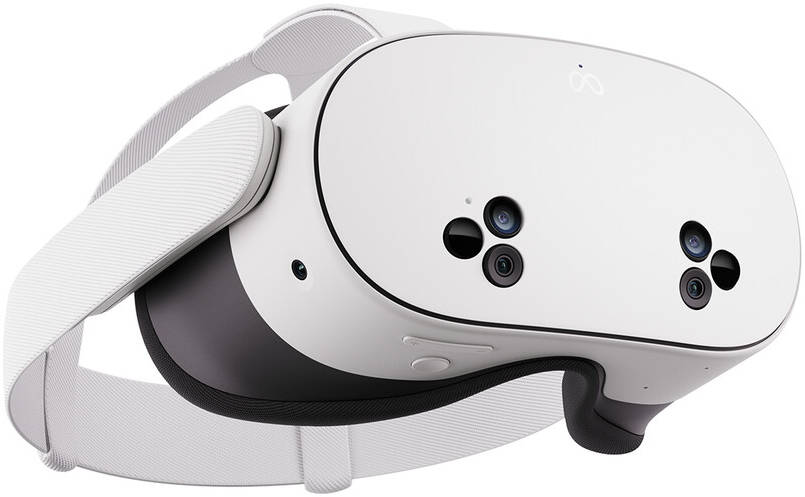 Meta Quest 3S VR Headset, 1832x1920 PPE Resolution, 8GB RAM, 128GB Storage, 4,324mAH Battery Capacity, 96° Horizontal & 90° Vertical FoV, White | QUEST-3S