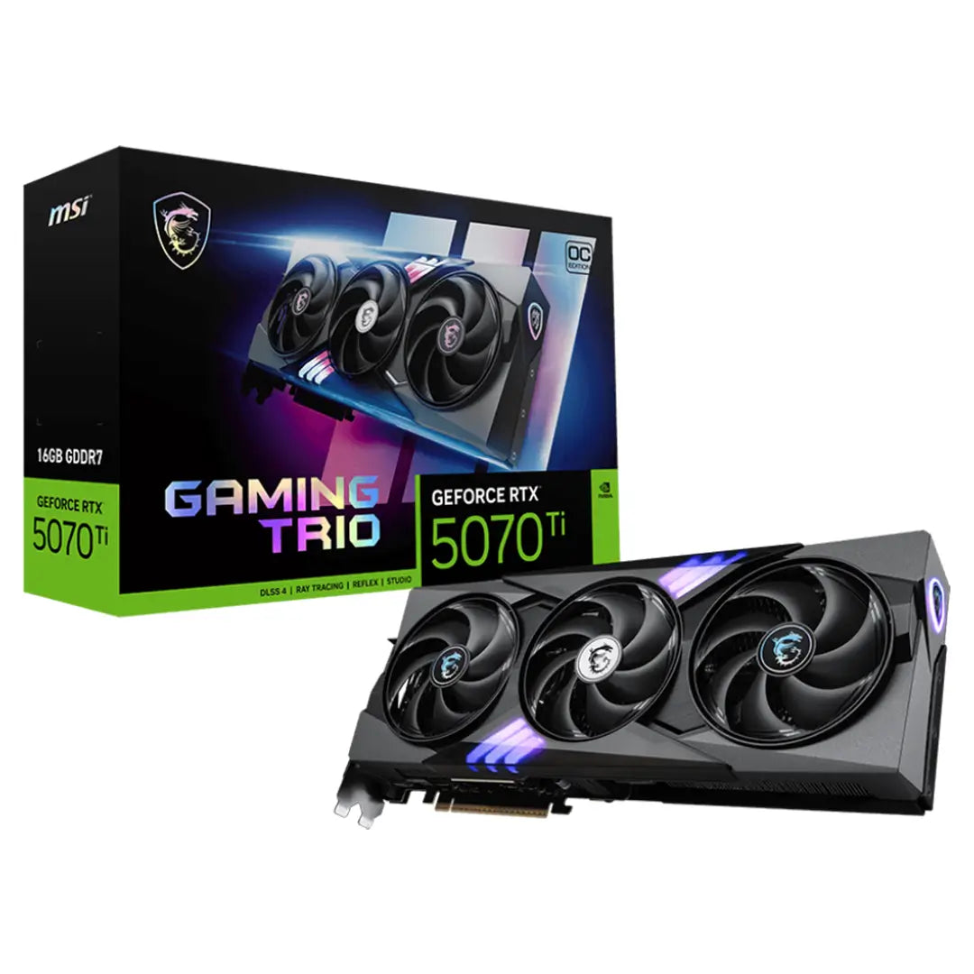 MSI GeForce RTX 5070 Ti 16G GAMING TRIO OC PLUS