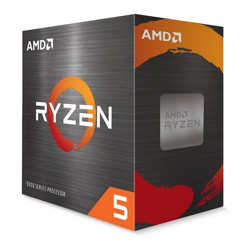 AMD Ryzen 5 5600X Desktop Processor, 4.6GHz (Max Boost Clock) & 3.7GHz (Base Clock), 6-Core, AM4, 12 Threads, TSMC 7nm FinFET | 100-100000065BOX