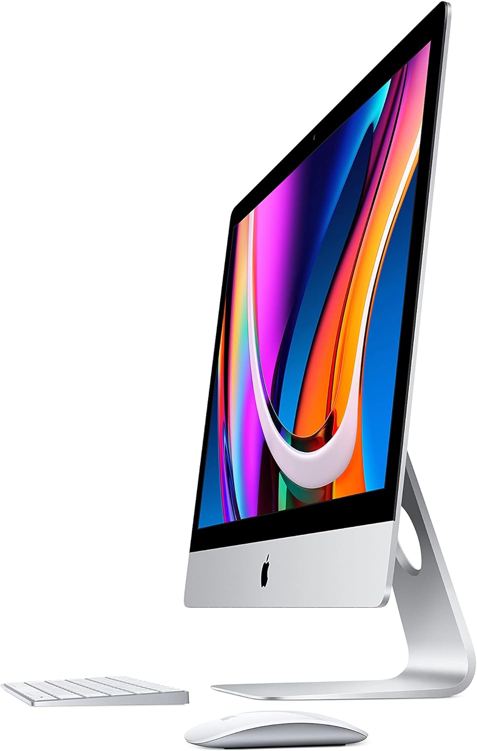 Apple iMac 27'' Retina 5K Display Computer, 3.8Ghz 8-Core, 10th Gen. Intel Core i7, 8GB Ram, 512GB SSD, Radeon Pro 5500 XT 8GB Memory, English Keyboard, Silver | MXWV2