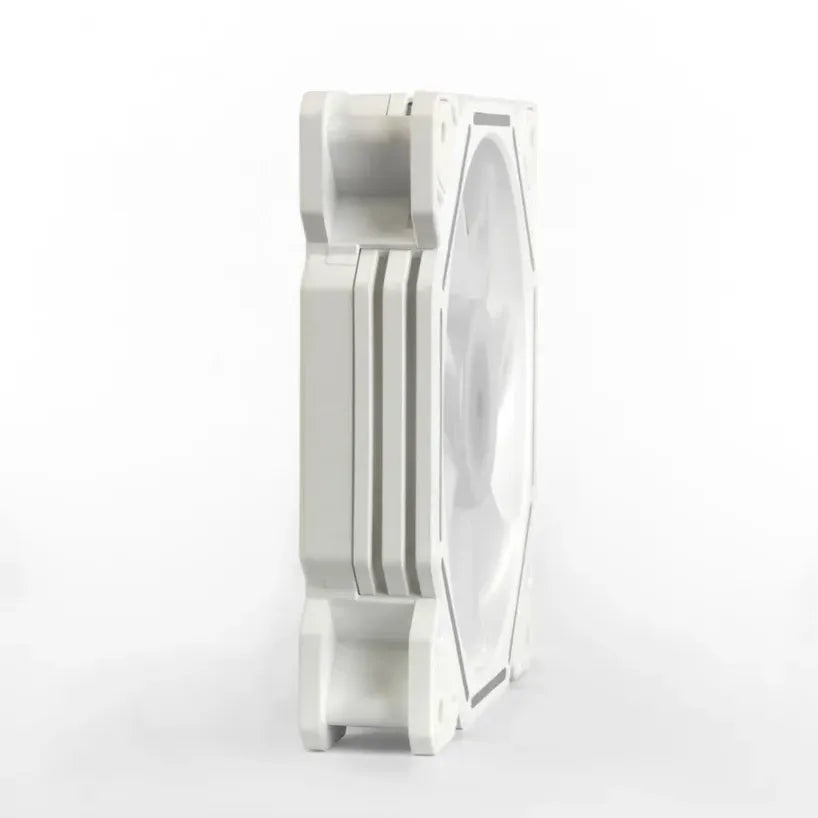 TrueNort Pc Case Fan 120mm RGB 6Pin 12V 3W White, Single Fan | BJ-120-01