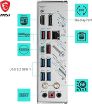 MSI B650M GAMING PLUS WIFI AMD B650 AM5 DDR5 Wi-Fi 6E Micro-ATX Motherboard