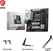 MSI B650M GAMING PLUS WIFI AMD B650 AM5 DDR5 Wi-Fi 6E Micro-ATX Motherboard