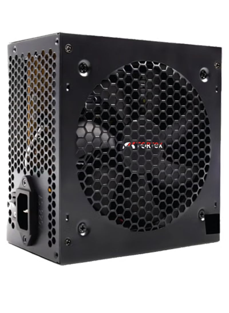 Tortox Zion B350 ATX PC Case, ITX, MATX Motherboard Compatibility, 345mm VGA Length, 160mm Cooler, Metal Computer Cabinet, HDD, SSD, 7 Expansion Slots, 120mm Fanx1 and 350W Power Supply Unit Pre Installed