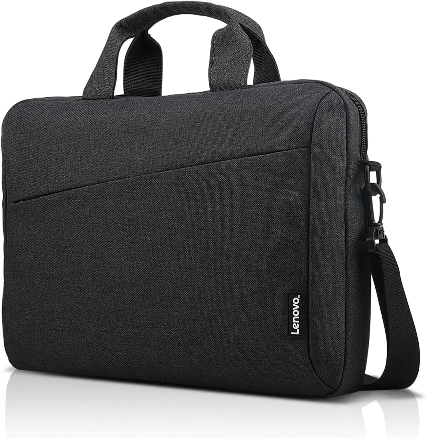 Front view of Lenovo Toploader T210 15.6-inch Laptop Backpack in Black – UAE Edition