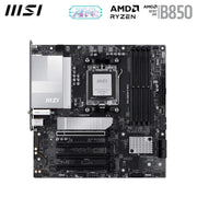 MSI PRO B850M-P WIFI AMD B850 AM5 DDR5 Wi-Fi 7 Micro-ATX Motherboard