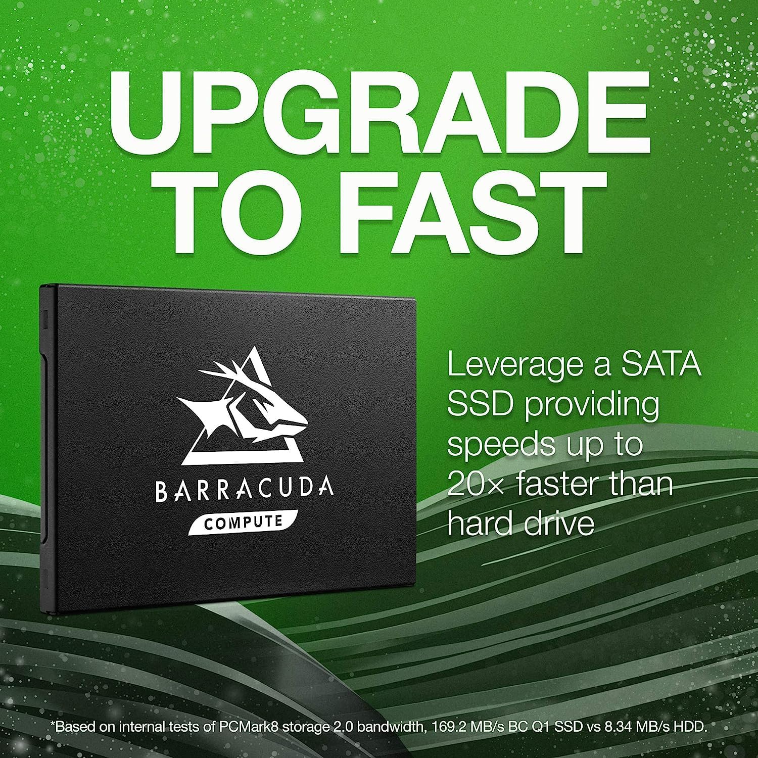 Seagate Barracuda SATA SSD Internal SSD, 2.5