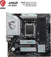 MSI B650M GAMING PLUS WIFI AMD B650 AM5 DDR5 Wi-Fi 6E Micro-ATX Motherboard