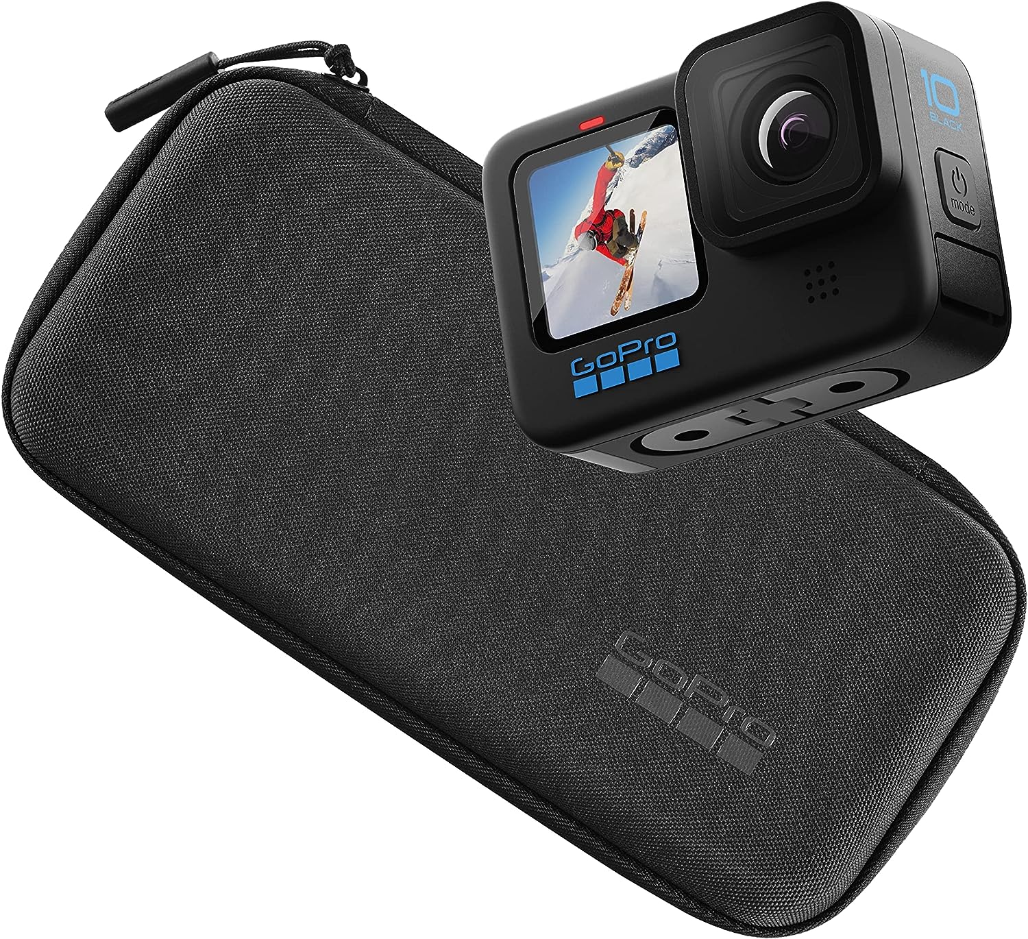 GoPro Hero 10 Action Camera, 5.3K Video Capture Resolution, 23MP GP2 Chip, Hyper Smooth 4.0 Stabilization, Up to 33ft Waterproof, TimeWarp 3.0, Black | Hero 10