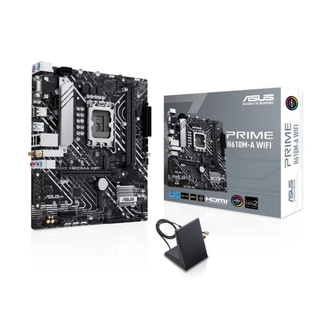 Buy ASUS PRIME H610M-A WIFI LGA 1700 M-ATX Motherboard in Dubai, UAE