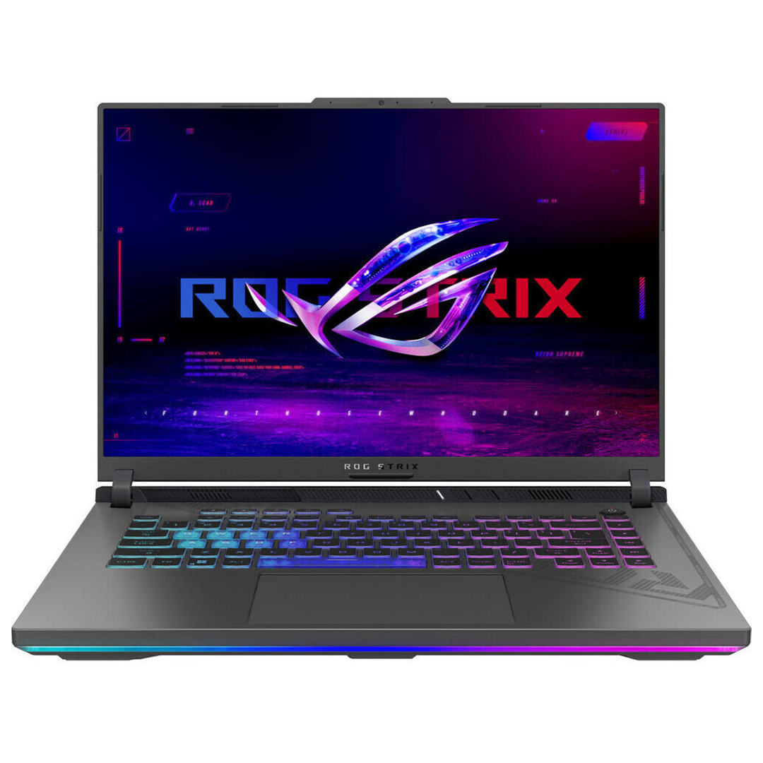 كمبيوتر محمول للألعاب ASUS ROG Strix G16، Intel Core i9-13980HX، Nvidia RTX 4070، شاشة 16 بوصة FHD 165Hz FHD، 16 جيجابايت DDR5، 1 تيرابايت SSD Windows 11 