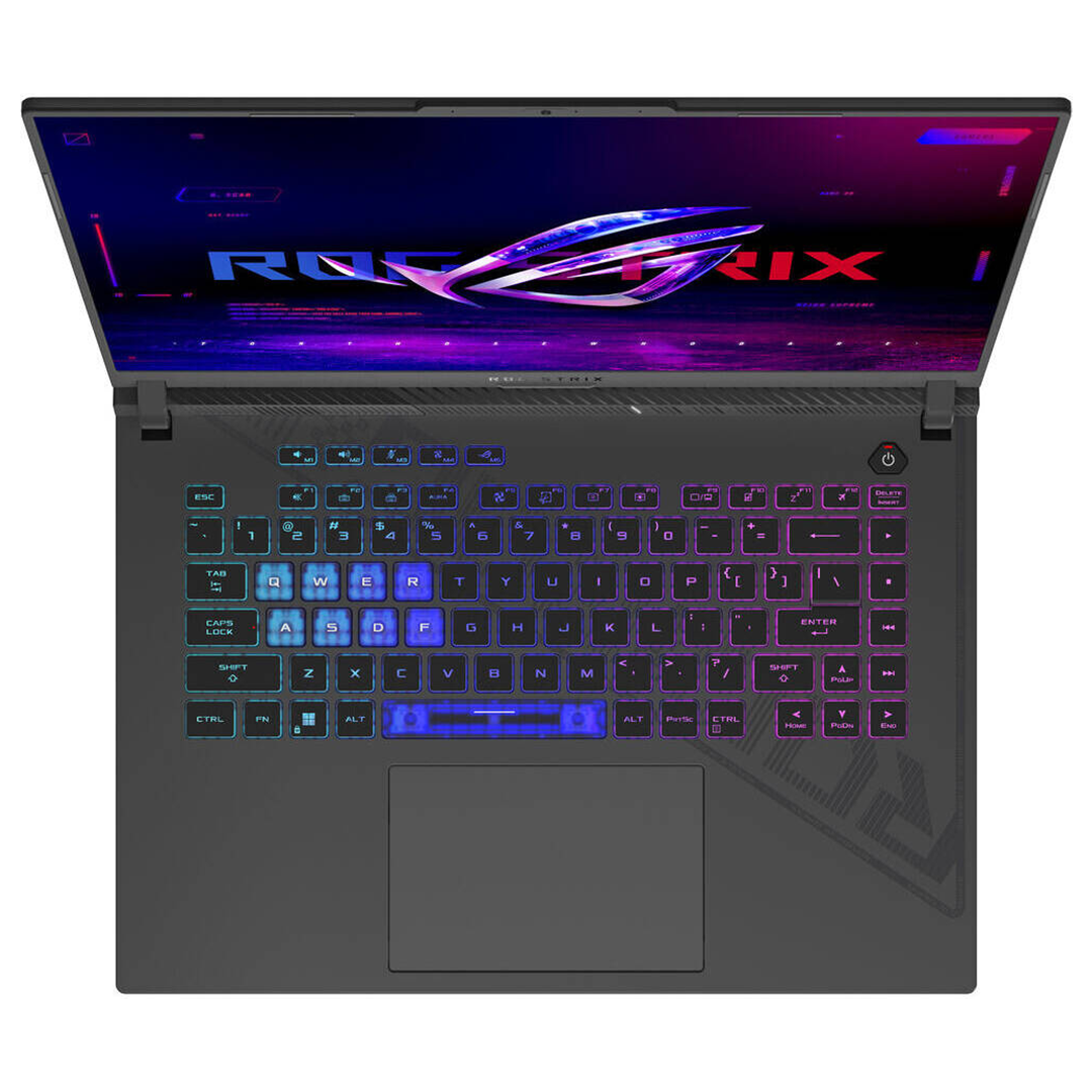 كمبيوتر محمول للألعاب ASUS ROG Strix G16، Intel Core i9-13980HX، Nvidia RTX 4070، شاشة 16 بوصة FHD 165Hz FHD، 16 جيجابايت DDR5، 1 تيرابايت SSD Windows 11 