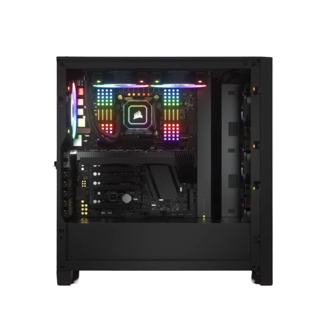 Dominator Gaming PC This powerful features the cutting-edge with i7-14700KF processor, ensuring smooth multitasking and blazing-fast performance.The 16GB RTX 4060ti graphics card with 32GB 6000Mhz DDR5 memory delivers stunning visuals and future-proofs your gaming experience. With lightning-quick 2TB NVMe SSD, load times are a thing of the past.  Dominate the competition and experience unparalleled immersion