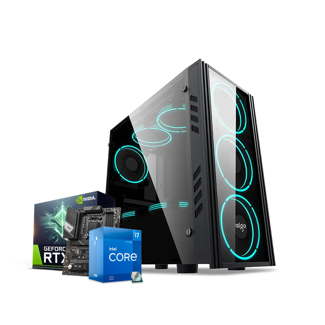 Firestorm Gaming PC Intel Core i7-12700F Box, ASUS Dual RTX 4060Ti 16GB, 16GB RAM, 512GB SSD, WINDOWS 10/11 PRO 64BIT