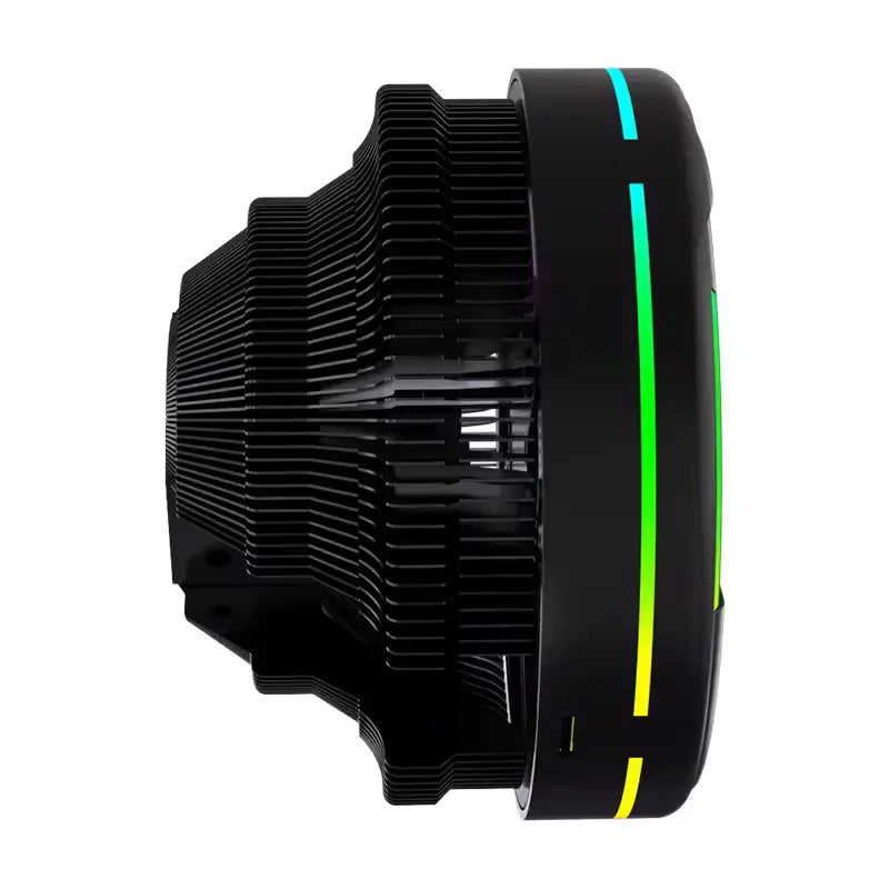 Lovingcool LC-MJ 90mm Black RGB CPU Air Cooler - OEM/ODM Gaming PC Radiator Fan for Processors