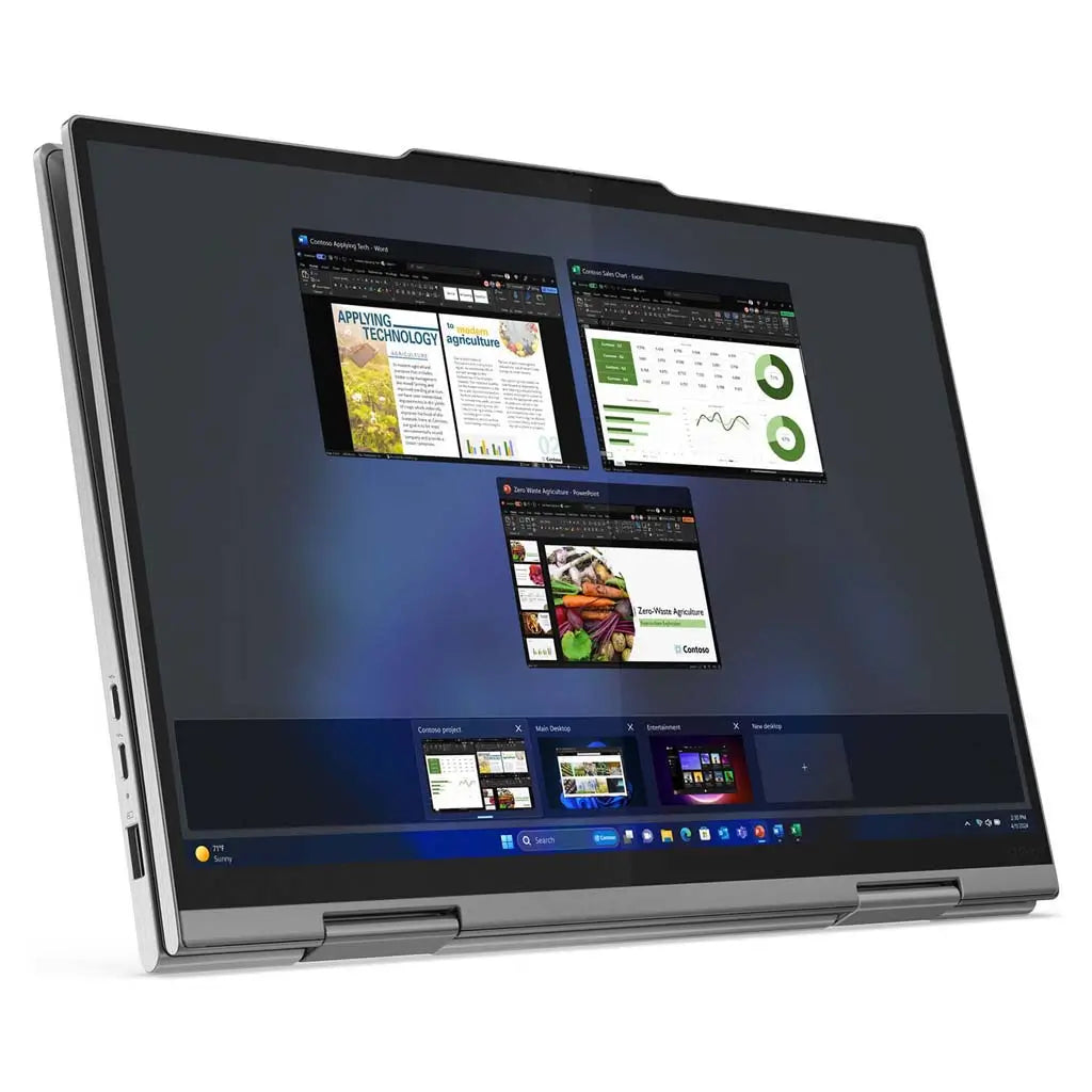Lenovo ThinkPad X1 2-in-1 Gen 9 Laptop Ultra 7 32GB 512GB SSD Grey Dubai UAE