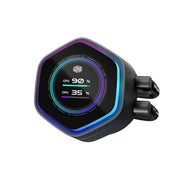 Cooler Master MasterLiquid Atoms II 360 LCD ARGB Liquid Cooler with pump  in uae, Dubai, Abu Dhabi, Sharjah, Ajman, all cross UAE