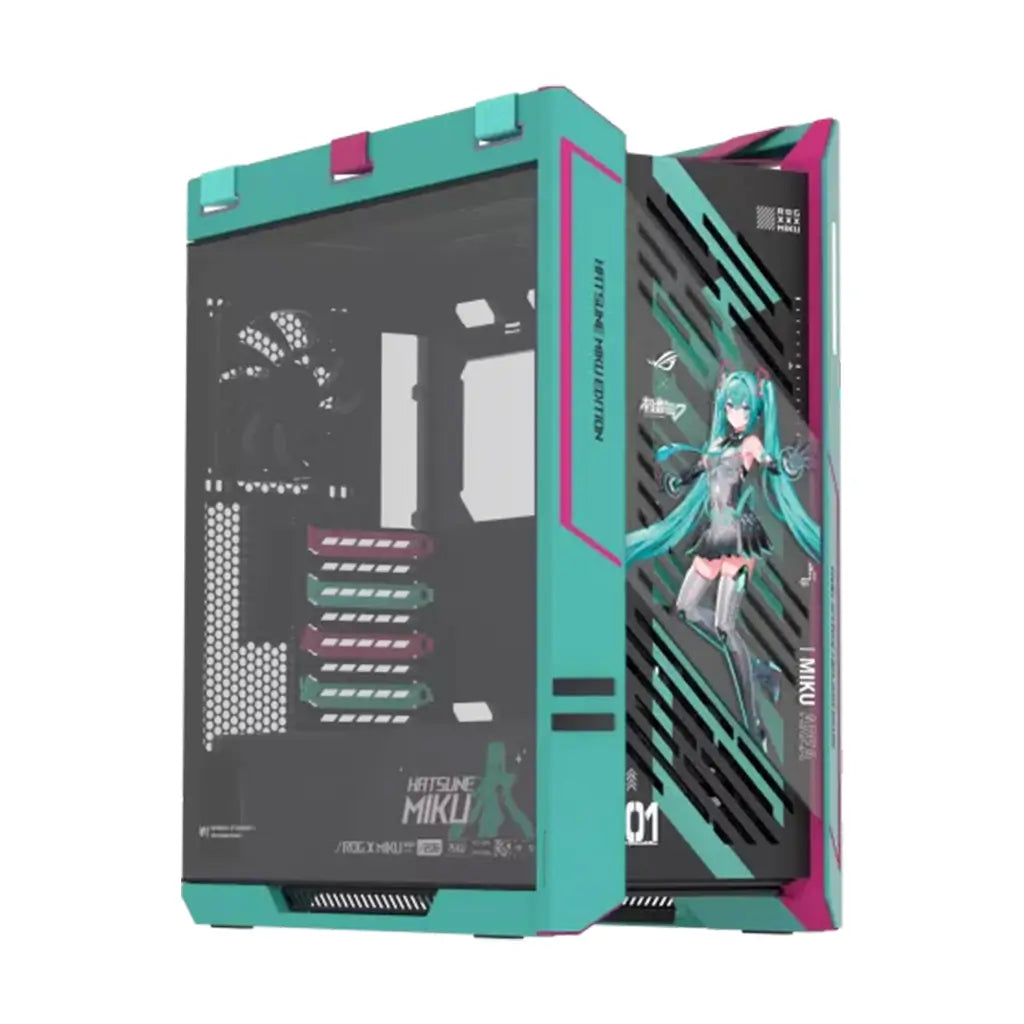 Gaming PC Hatsune Miku - AMD Ryzen 7 9800X3D, RTX 5080 16GB GPU, 32GB DDR5 RAM, 1TB SSD, 27-inch Miku Monitor, Windows 11 Pro