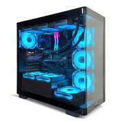 Posedion Gaming PC, Intel Core i5-14400F, RTX 5060 Ti 8GB GPU, 32GB DDR5 RAM, 1TB NVMe SSD, Windows 11 Pro, RGB Gaming Case Black