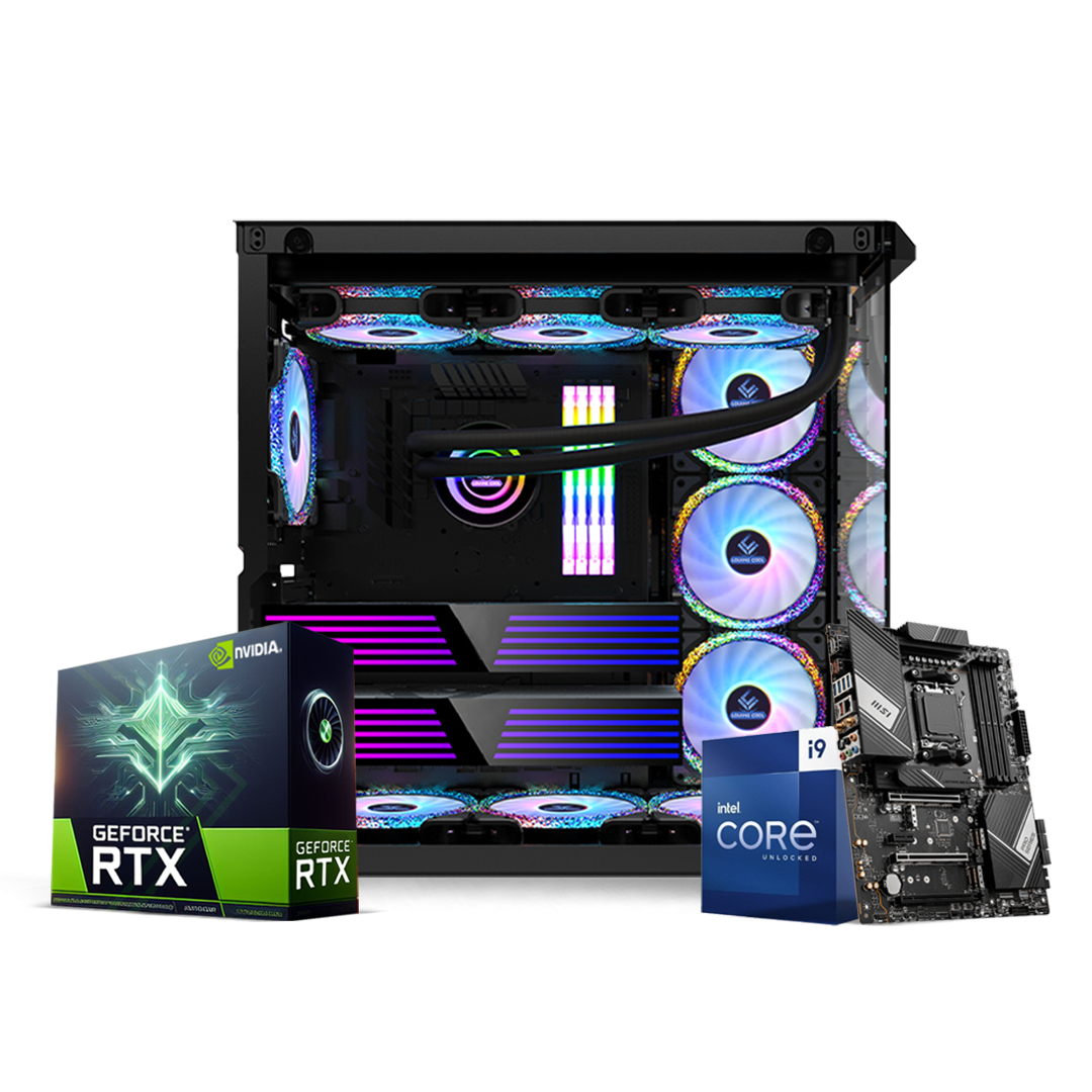 Prism Spectrum Gaming PC Intel Core i9-14900K, MSI RTX 4070 Super 12GB, 32GB RAM, 1TB SSD, Windows 11 Pro 64Bit