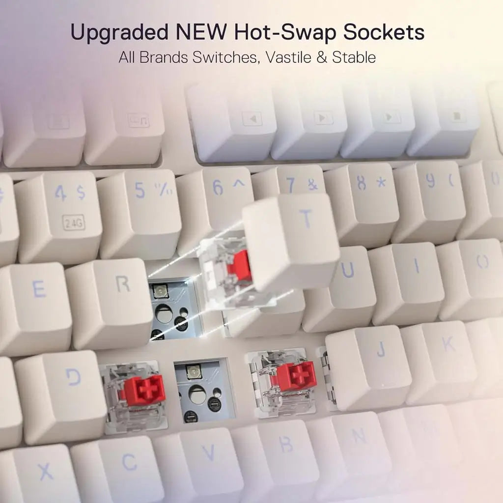 K673CPG-RGB-PRO wireless mechanical keyboard for gamers in Dubai