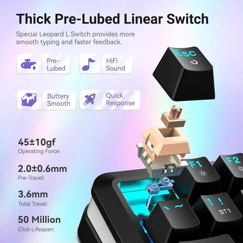 Best gaming keyboard K708-RGB-PRO with ergonomic layout and RGB effects UAE