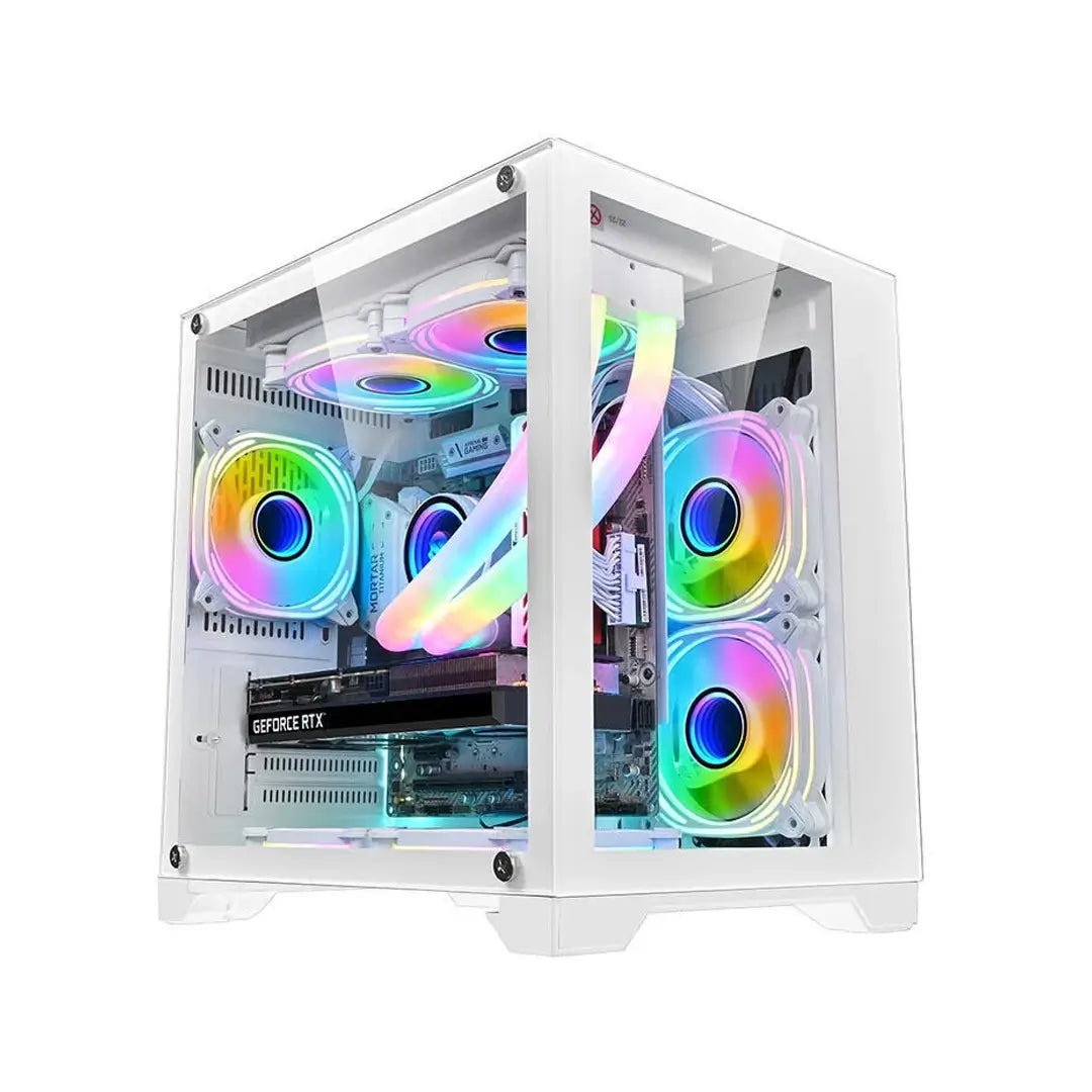 Quantum Gaming PC AMD RYZEN 7-7700X, Asus Dual RTX 4070, CORSAIR DDR5 6000MHZ 32GB (2X16GB) White, Samsung 980 Pro 1TB Gen4, Windows 11 Pro
