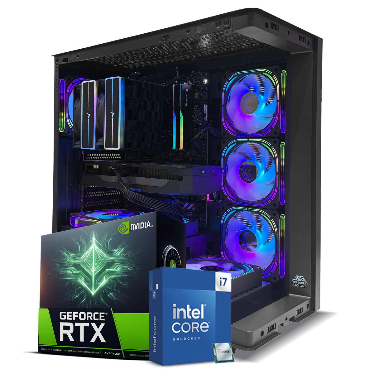 Storm Gaming PC RTX 5060 8GB Intel i7 Dubai UAE