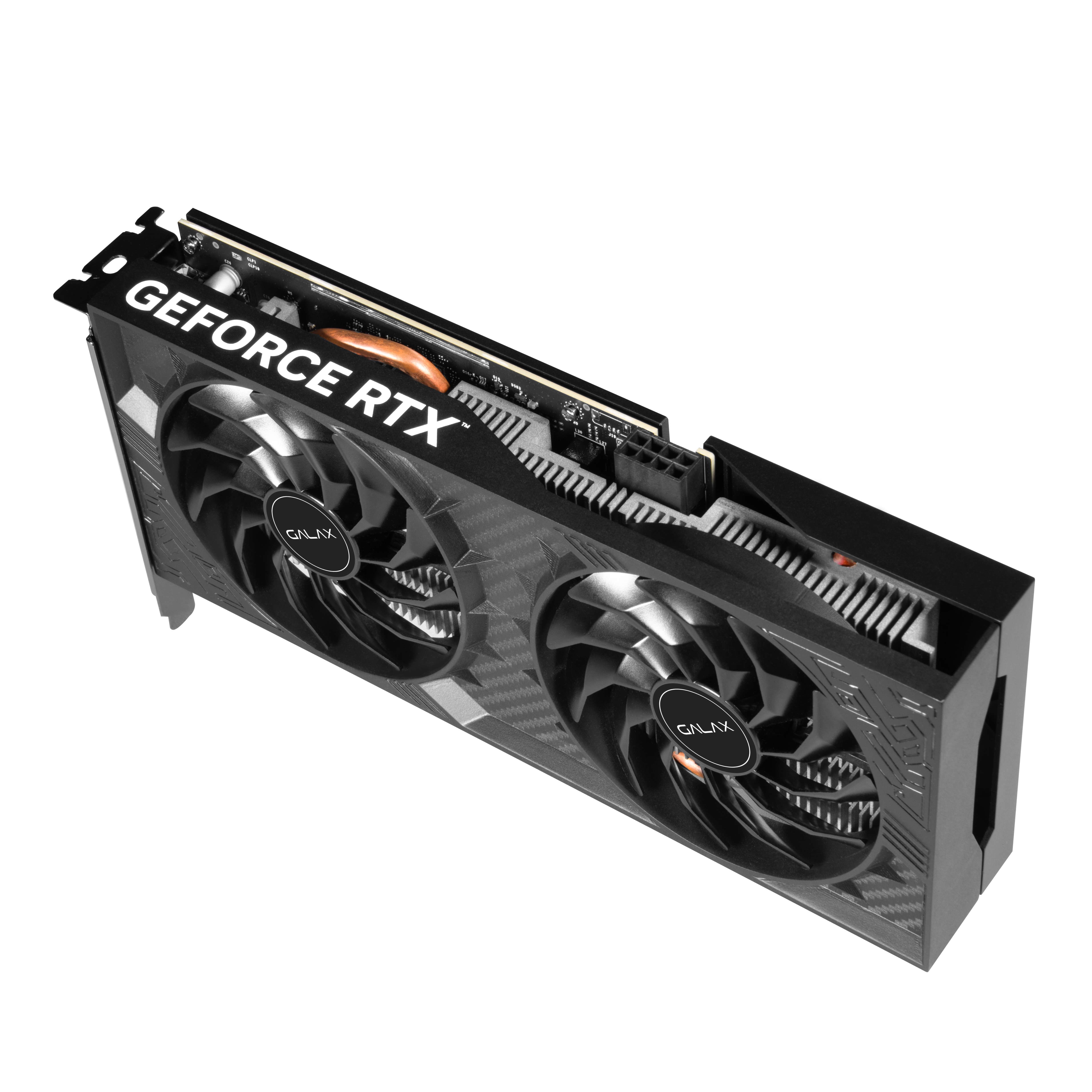 Galax GeForce RTX 4060 1-Click OC 2X V2 Graphics Card, 8GB GDDR6 128-bit Memory | 46NSL8MD9NXV