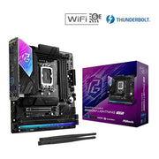 ASRock B860M Lightning WiFi installed in a gaming PC build