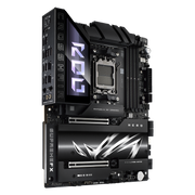 ASUS ROG Crosshair X870E Hero angled motherboard view