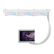 ASUS ROG Ryuo IV 360 ARGB Liquid CPU Cooler with AMOLED Display