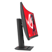 ASUS ROG Strix XG27WCS curved gaming monitor side view