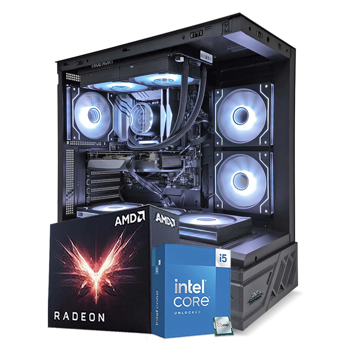 CoreBlaster Gaming PC with Intel i5 processor and RX 9060 XT graphics