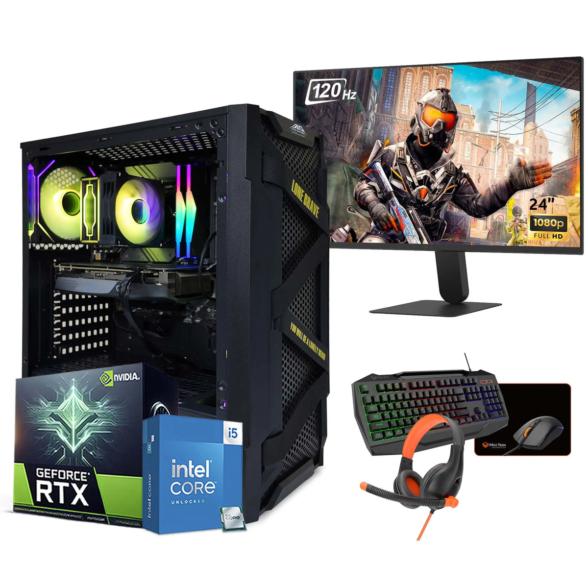 Eid Bundle Gaming PC with Intel i5-12400F and RTX 5050 8GB in UAE