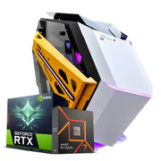 Futuristic Gaming desktop PC for gaming, editing, and professional workloads in UAE.