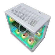 Gaming PC Elite, Core Ultra 7 265K, RTX 5070 12GB GPU, 32GB DDR5 RAM, 1TB NVMe SSD, Windows 11 Pro, RGB Gaming Case White