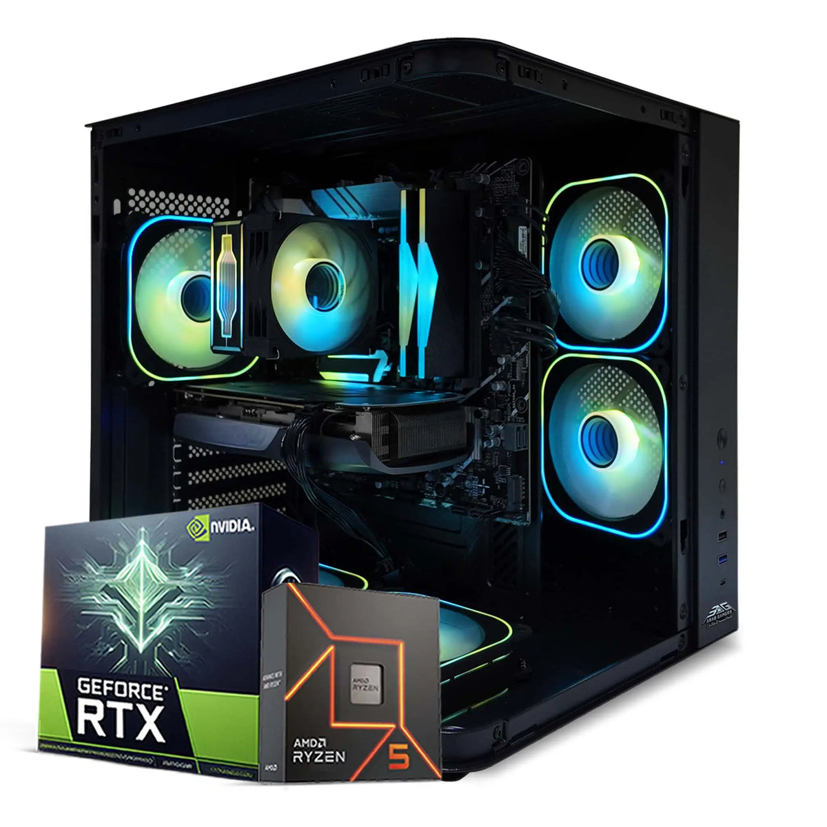 Gaming PC BitStorm RTX 5060 DDR5 desktop in Dubai UAE