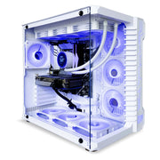 White RGB gaming PC with RTX 5070 and 32GB DDR5 RAM Dubai