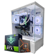 Gaming PC Ryzen 5 7600X RTX 5060 white RGB UAE