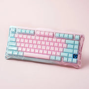 GravaStar Mercury K1 Lite Lumen Rose keyboard side view