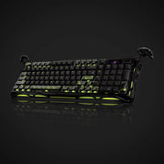 GravaStar Mercury K98 Pro Phantom Black keyboard, side view