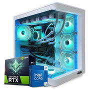 GTA 6 Ultra Gaming PC UAE RTX 5080 White RGB Gaming Setup 