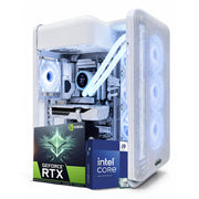 High-Performance Gaming & Workstation PC, Core i9-14900KF, RTX 5070 12GB GPU, 32GB DDR5 RAM, 2TB NVMe SSD, Windows 11 Pro, RGB Gaming Case White