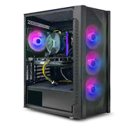 3050 Gaming PC, Intel core i5-12400F, NVIDIA GeForce RTX 3050 8GB Graphics Card, 16GB RAM, 1TB NVMe SSD, Windows 11 Pro, RGB Black Gaming Case